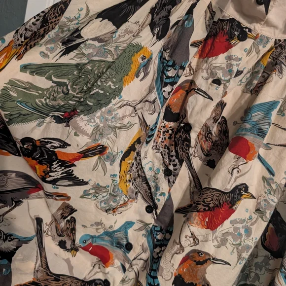 Trashy Diva By Candice Gwinn Birds Of A Feather Halter Bow Retro Dress Modcloth - Picture 4 of 6